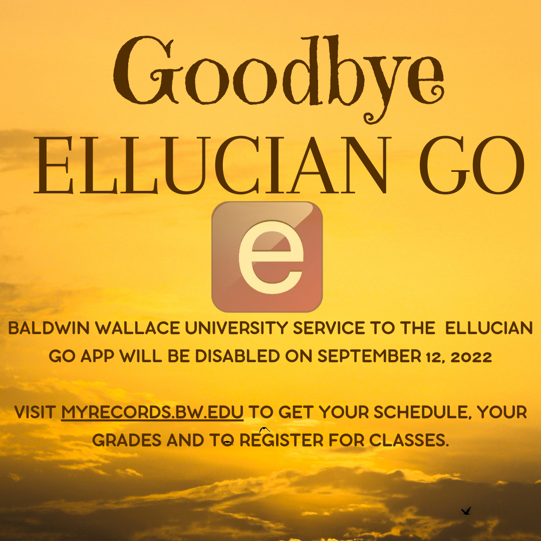Why Can t I Access The Ellucian Go App Baldwin Wallace University